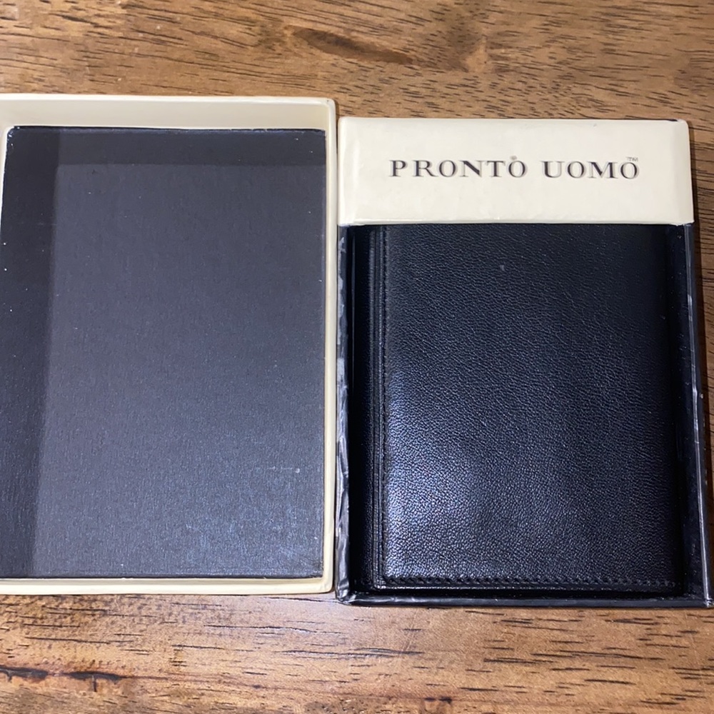 Leather Pronto Uomo wallet from Nordstrom’s